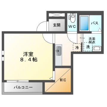 守口市大日町のアパートの間取り