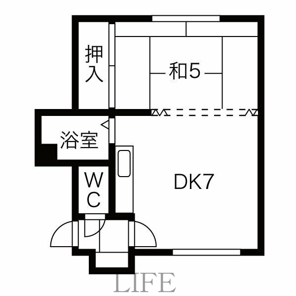 澤山マンションの間取り