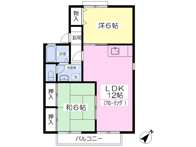 セジュールＫＡＳＵＧＡＡの間取り