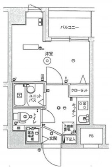 【豊島区南長崎のマンションの間取り】