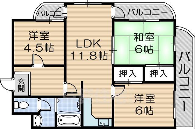 Voute Celesteの間取り