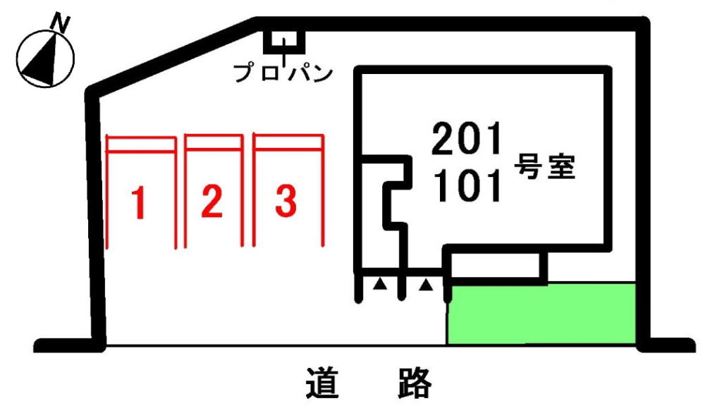 【高知市神田のアパートのその他】