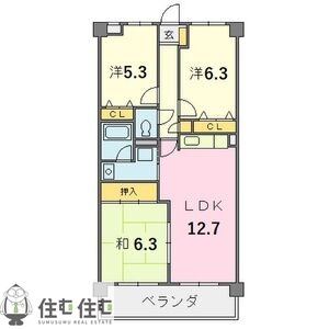 アヴニール小坂の間取り