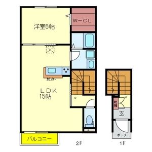 メゾン瀬田の間取り