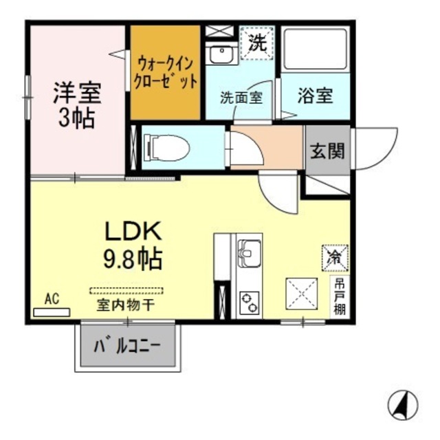 プランドール（小千谷）の間取り