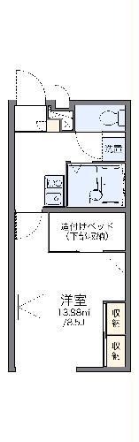 レオパレスシルヴァの間取り