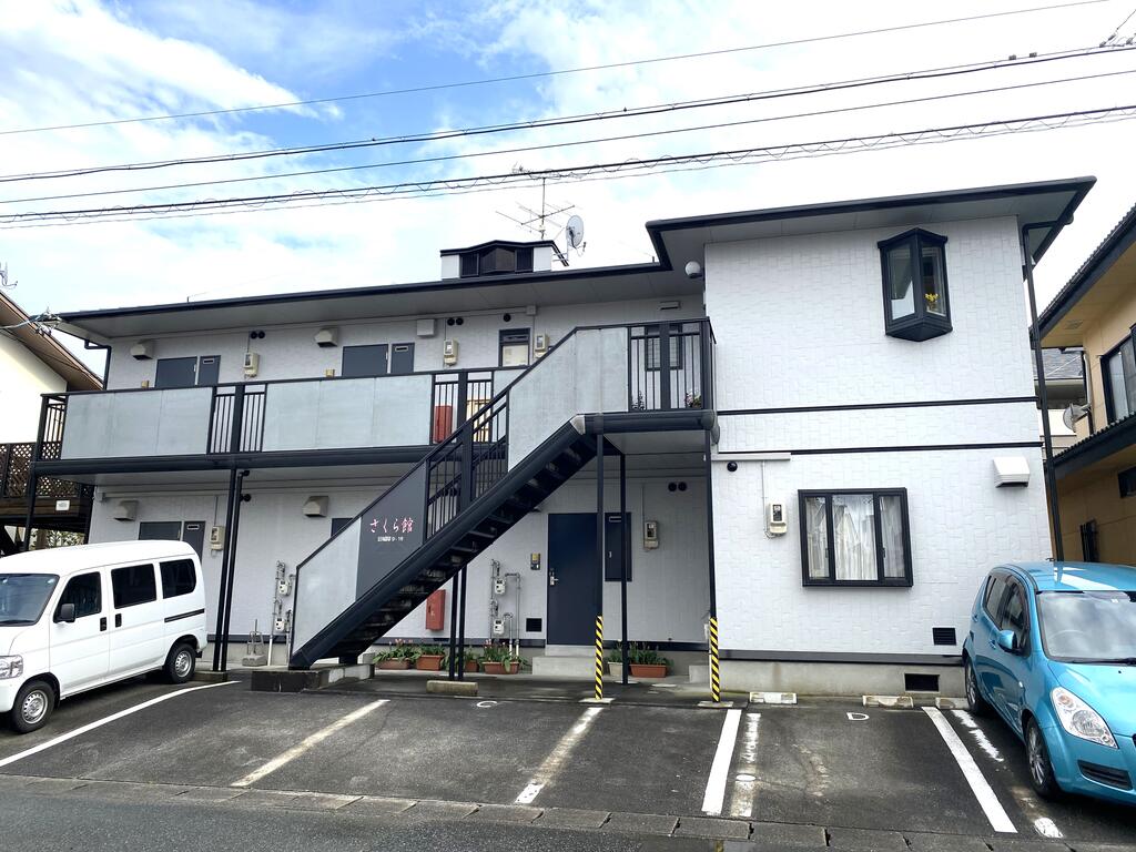 建物外観　平旧城跡の1Kアパートです！いわき駅徒歩約15分☆