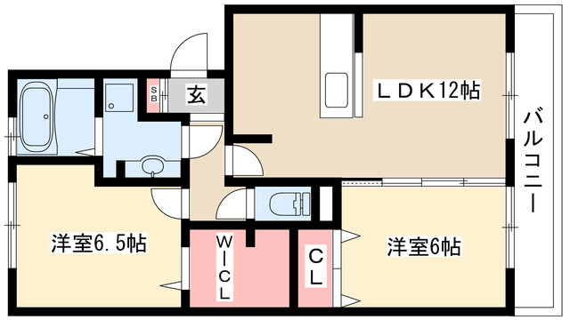 プレザントシティー長久手の間取り