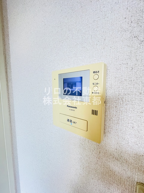 セキュリティ　訪問者が一目で分かるＴＶモニタ付インターホンです！