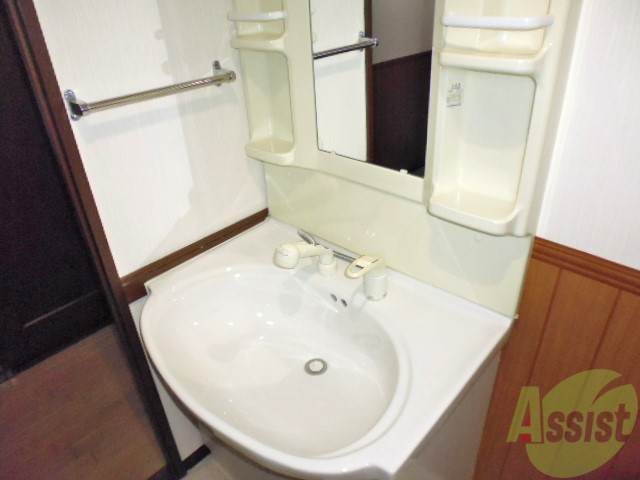 洗面設備　洗面脱衣所付いています。