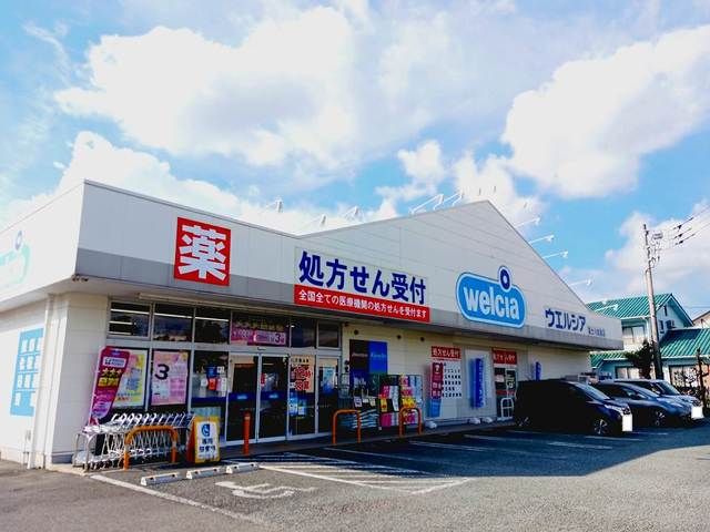 ドラックストア　ウエルシア 富士川成島店（ドラッグストア）まで800m