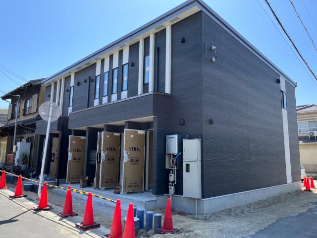 建物外観　建築現場