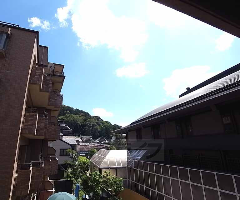 眺望　バルコニーからの実際の景色です。