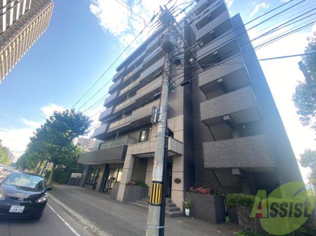 建物外観　札幌市中央区北３条西「アームズ美術館通１」