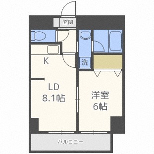 LaDouceur豊平4条_間取り_0