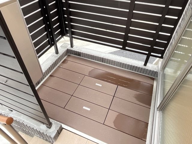 バルコニー　建築中の為、同シリーズ物件でご参考下さい。