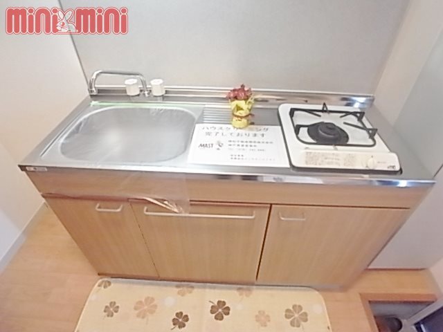 キッチン　ガス１口キッチン