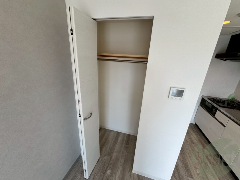 収納　洋室にあった収納。荷物がたくさんあっても大丈夫。