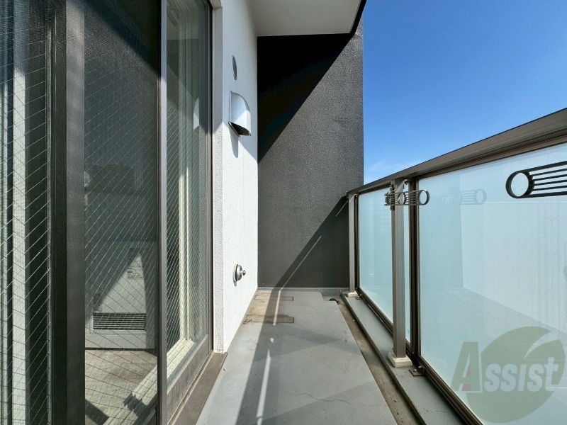 バルコニー　バルコニーです。洗濯物を干したり一息ついたりできますね！