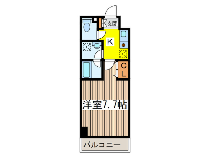 テラス府中の間取り写真