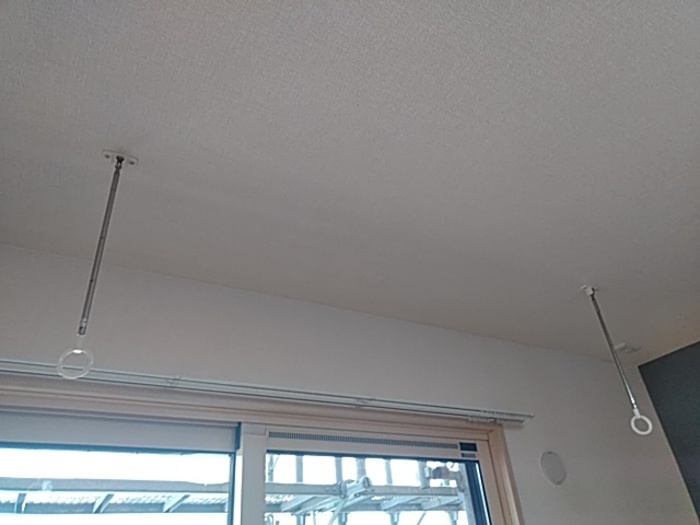 その他設備　室内物干し金具