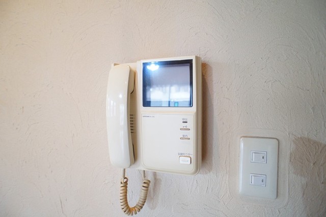 セキュリティ　急な来訪にも対応できるＴＶモニターホン！
