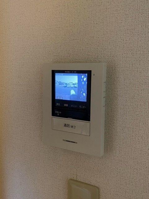 バルコニー　モニター付きインターホン