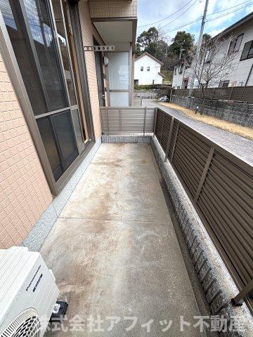 バルコニー　南東向き