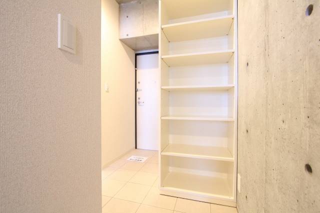 収納　シューズボックスも大きいです