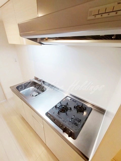 キッチン　二口コンロ付きキッチン♪