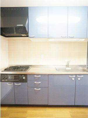 キッチン　同物件・別タイプのお部屋になります。（参考写真）