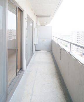 バルコニー　同物件・別タイプのお部屋になります。（参考写真）