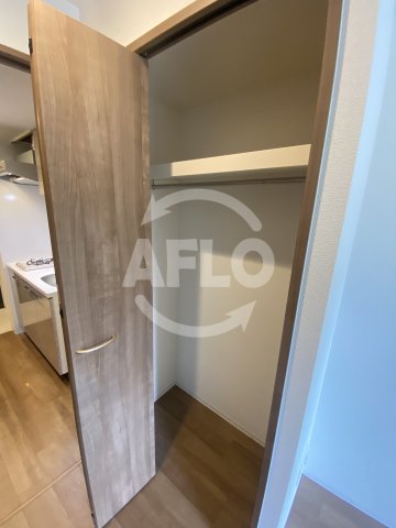 収納　エスリードレジデンス大阪天王寺　クローゼット