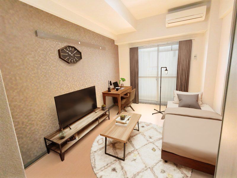 居室・リビング　バーチャルモデルルームのため家具・家電などはついておりませ…