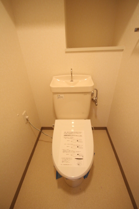 トイレ　トイレもきれいです
