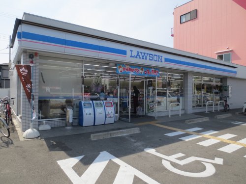 コンビニ　ローソン 橿原新口店（コンビニ）まで460m