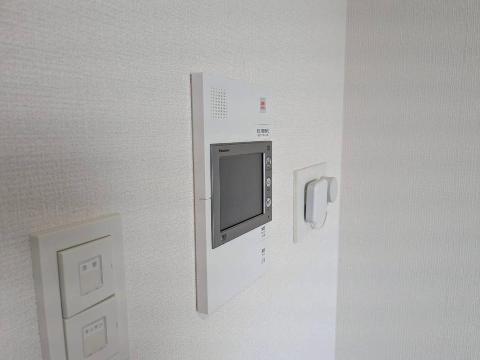 セキュリティ　カメラ付インターホン（イメージ）