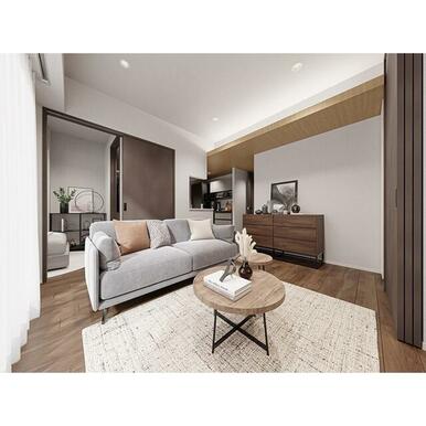 居室・リビング　※別部屋参考写真