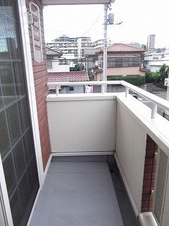 バルコニー　落ち着いた時間を過ごせるバルコニーです