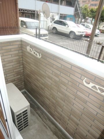 バルコニー　閑静な住宅地です