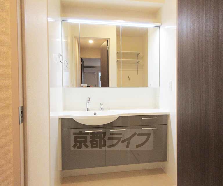 洗面設備　ワイド洗面台だ～～～！