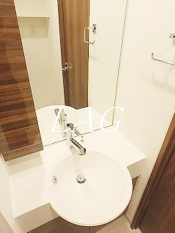 洗面設備　洗面台です。