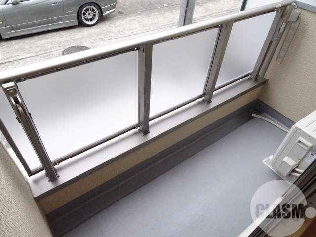 バルコニー　南向きだからお洗濯物が乾きやすいです♪