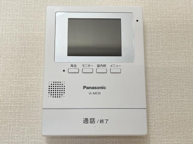 セキュリティ　カメラ付インターホン（イメージ）