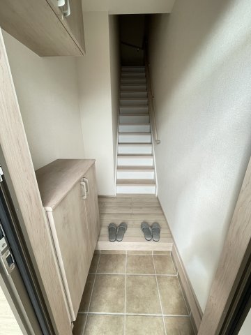 玄関　ゆったりとした玄関です