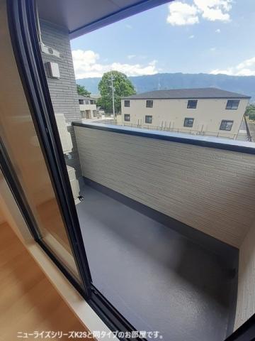 バルコニー　※同タイプ部屋の写真です。
