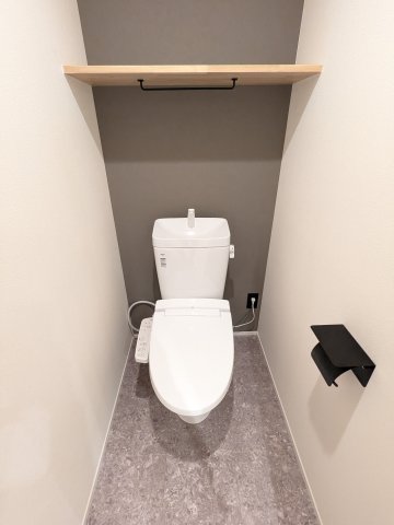 トイレ　ゆったりとした空間のトイレです