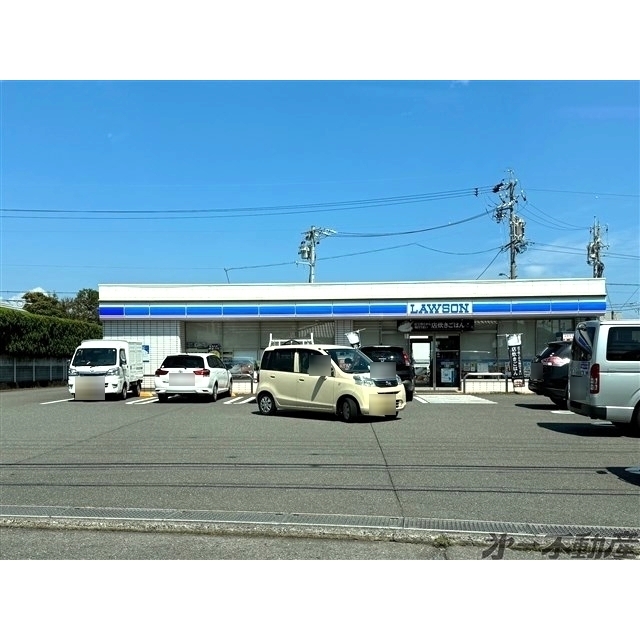 コンビニ　ローソン静岡西脇店（コンビニ）まで600m