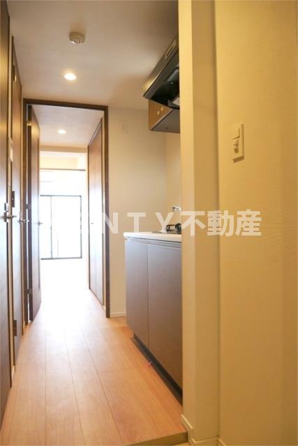 その他　コンパクトなキッチンで掃除もラクラク