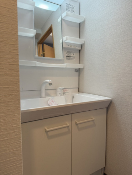 洗面設備　※別号室の写真です